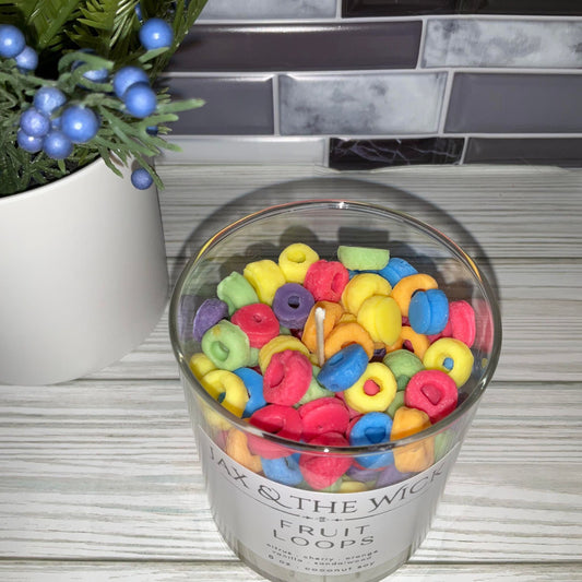 Fruit Loops Candles | Cereal Candles |  Soy Candles