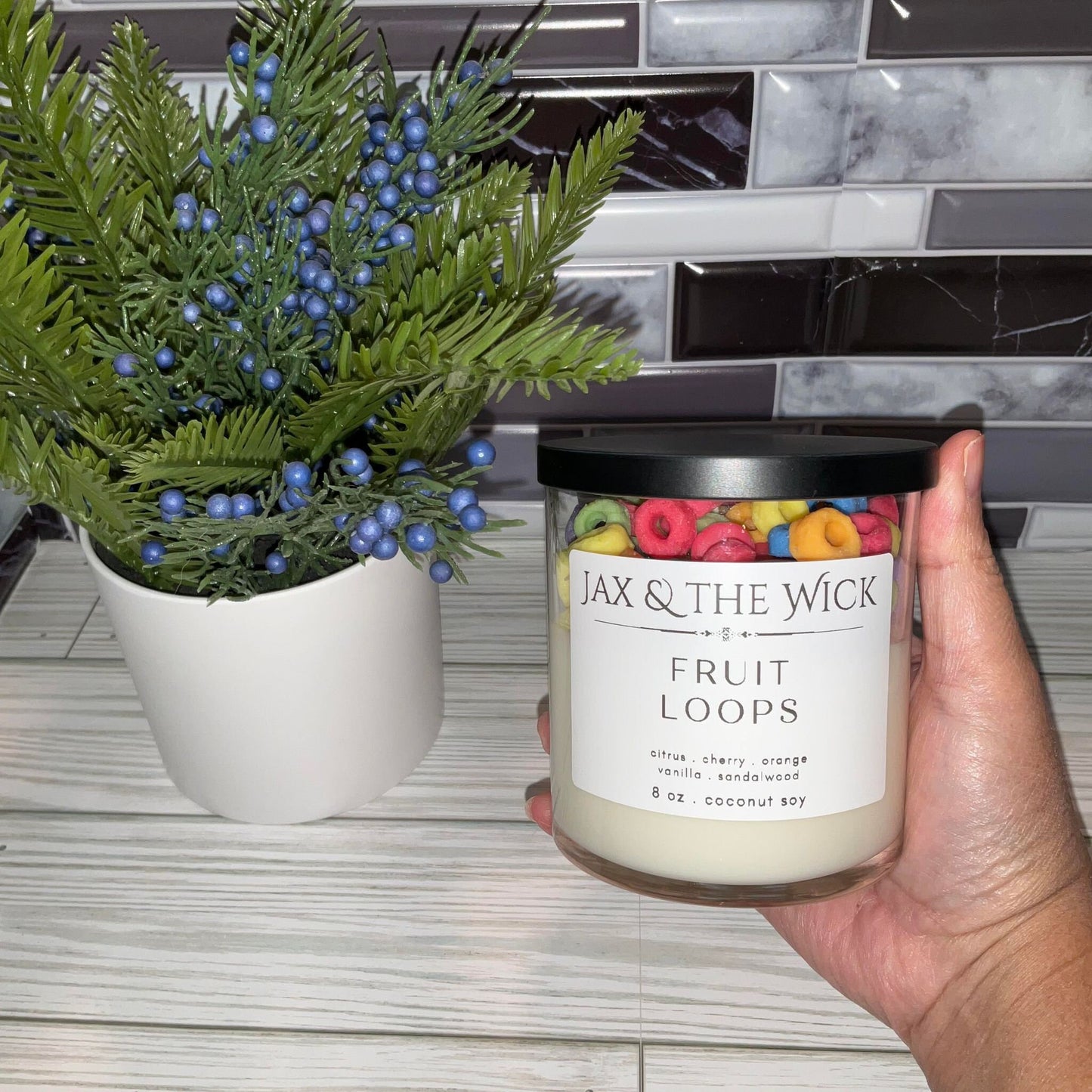 Fruit Loops Candles | Cereal Candles |  Soy Candles